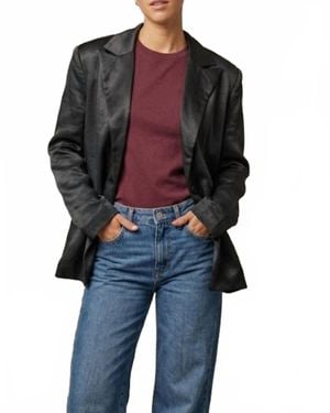 Elan Glitzy Blazer Jacket - Black