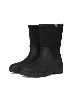 L.L. Bean L. L.Bean Rugged Winter Wellie Boots Round Toe Mid-Calf Zogg3577 - Black