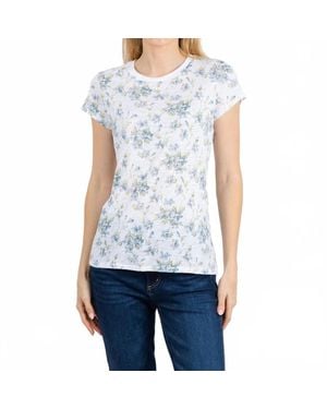 Goldie Meadow Ringer Tee - Blue
