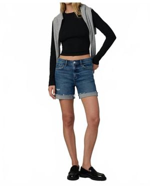 Joe's Jeans Mid Rise Short - Blue