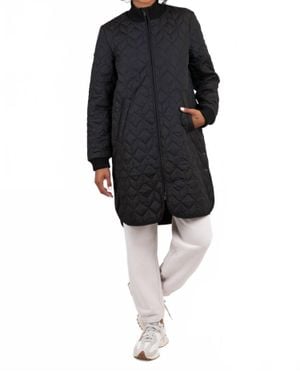 Ilse Jacobsen Padded Quilt Coat - Black