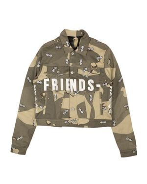 Vlone(GOAT) Friends Denim Jacket - Green