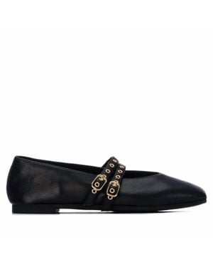 Xti Casual Ballet Flat Shoes - Black