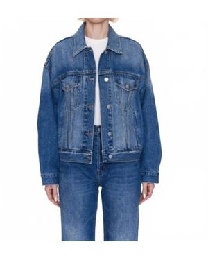 Pistola Harley Relaxed Trucker Jacket - Blue