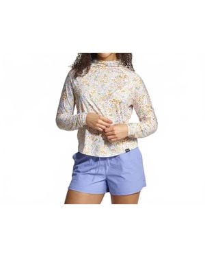 Skida Viska Upf Sun Hoodie - Blue