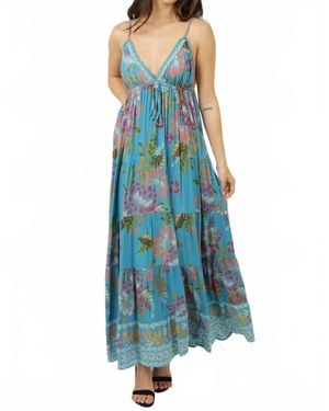 Angie Santorini Skies Dress - Blue