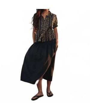 The Great The Viola Skirt - Black