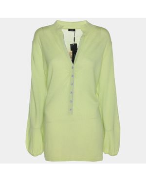 424 Basler Stretch Knit Long Sleeve Shirt - Green