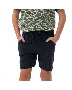 Burlebo Youth Boys Athletic Short - Black