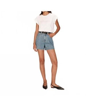 Grace & Mila Margarita Crewneck Tee - Blue