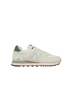 New Balance 574 V2 Sea Salt New Spruce Wl574Cgr - White