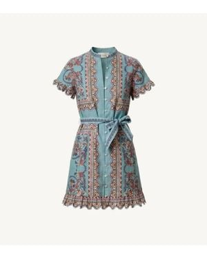 Cleobella Marni Mini Dress - Blue
