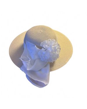 Style & Co. Wide Brim Sun Hat - Blue