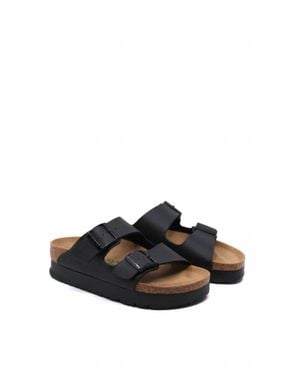 Birkenstock Arizona Platform Sandal - Black