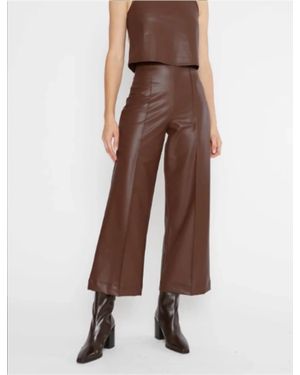 Ripley Rader Vegan Straight Cropped Pant - Brown
