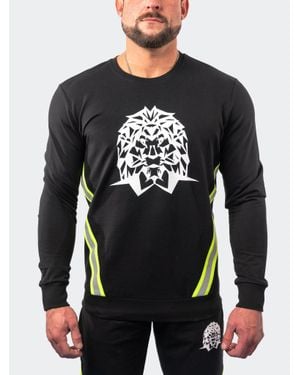 Maceoo Signature Cotton Knit Sweater - Black