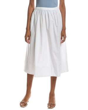 Michael Stars Meadow Midi Skirt - White
