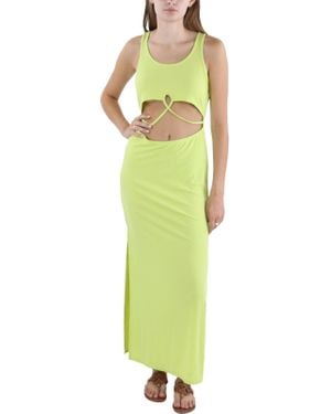 Jolie & Joy by FCT With Love Ribbed Knit Long Maxi Dress - Green