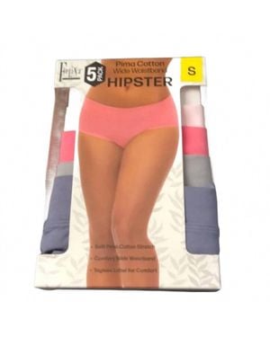 Felina Cotton Stretch Hipster, 5 Pack - Pink