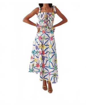 Celiab Turpan Midi Dress - Blue
