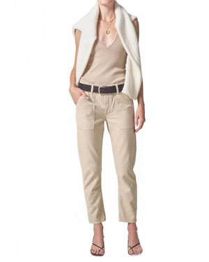 Citizens of Humanity Leah Cargo Pants - Natural