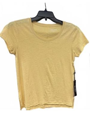 Charlie b Short Sleeve Top - Yellow
