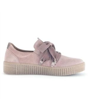 Gabor Suede Slip-On Sneaker - Gray