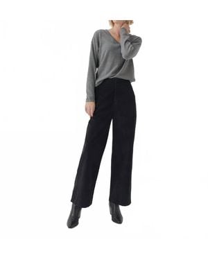 Pact Organic Corduroy Palazzo Pants - Black