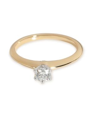 Tiffany & Co. Diamond Engagement Ring - Metallic