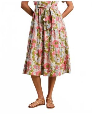 Trovata Luana Midi Dress - White