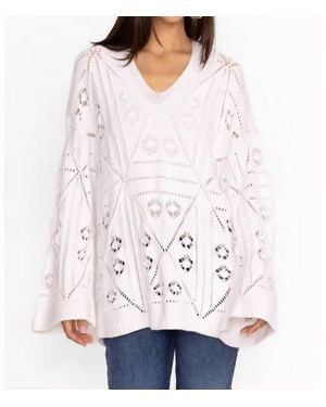 Johnny Was Baja Pullover - White