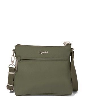 Baggallini Securtex Anti-Theft Memento Crossbody Bag - Green