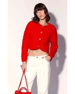 Walter Baker Claire Cardigan - Red