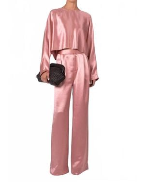 NonChalant Label Louise Blouse - Red