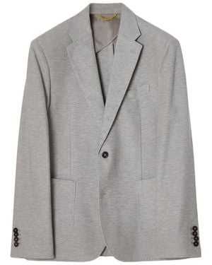 Robert Talbott Wright Lightweight Knit Blazer - Gray