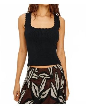 Rails Flore Tank Top - Black