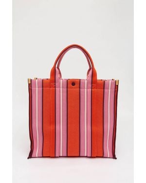 LMND Rialto Large Tote Bag - Red