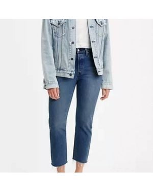 Levi's 501 Original Cropped Jeans - Blue