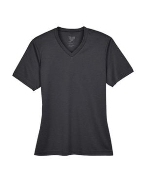 Team 365 Sonic Heather Performance T-Shirt - Black