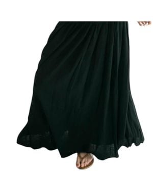 falcon park Brinley Maxi Skirt - Black