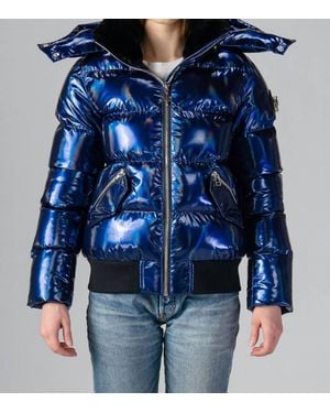 Woodpecker Woody Bomber Jacket - Blue