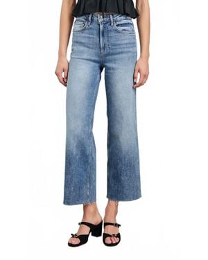 Rails Getty Wide Leg Crop Jeans - Blue