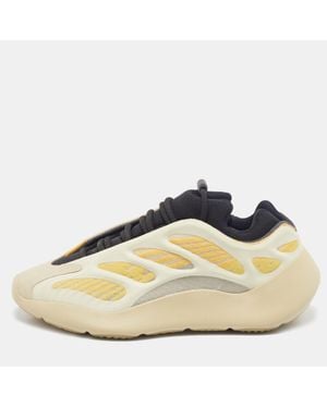 Yeezy Mesh And Polyurethane 700 V3 Safflower Sneakers Size 39 1/3 - Blue