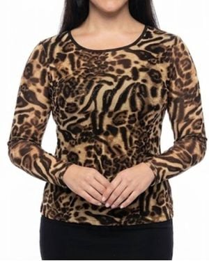 A.Z.I. Jungle Joanne Top - Black