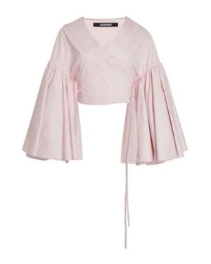 Jacquemus Light & Natural Cotton Top - Pink