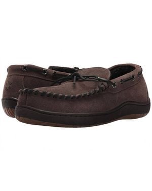 Tempur-Pedic Therman Moccasin Slipper - Black
