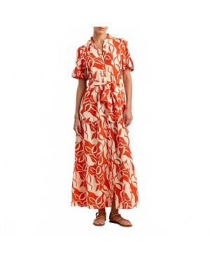 Trovata Martine Maxi Dress - Red