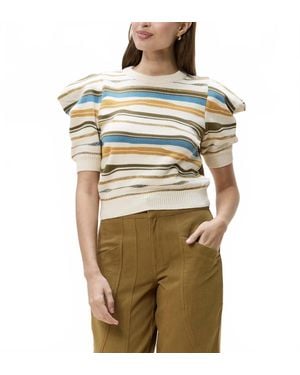 Cleobella Rei Cropped Fit Sweater - Natural