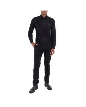 Polo Ralph Lauren Stretch Slim Fit Cotton Pants - Black