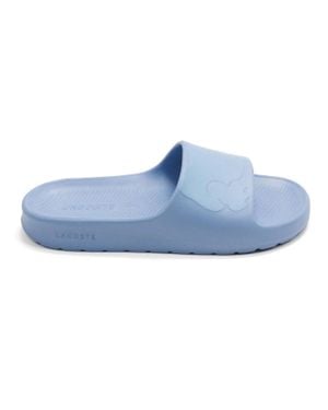 Lacoste Croco 2.0 Slide Sandals - Blue